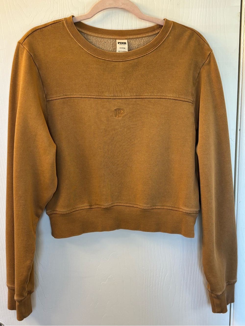PINK / Victoria's Secret Cropped Crewneck